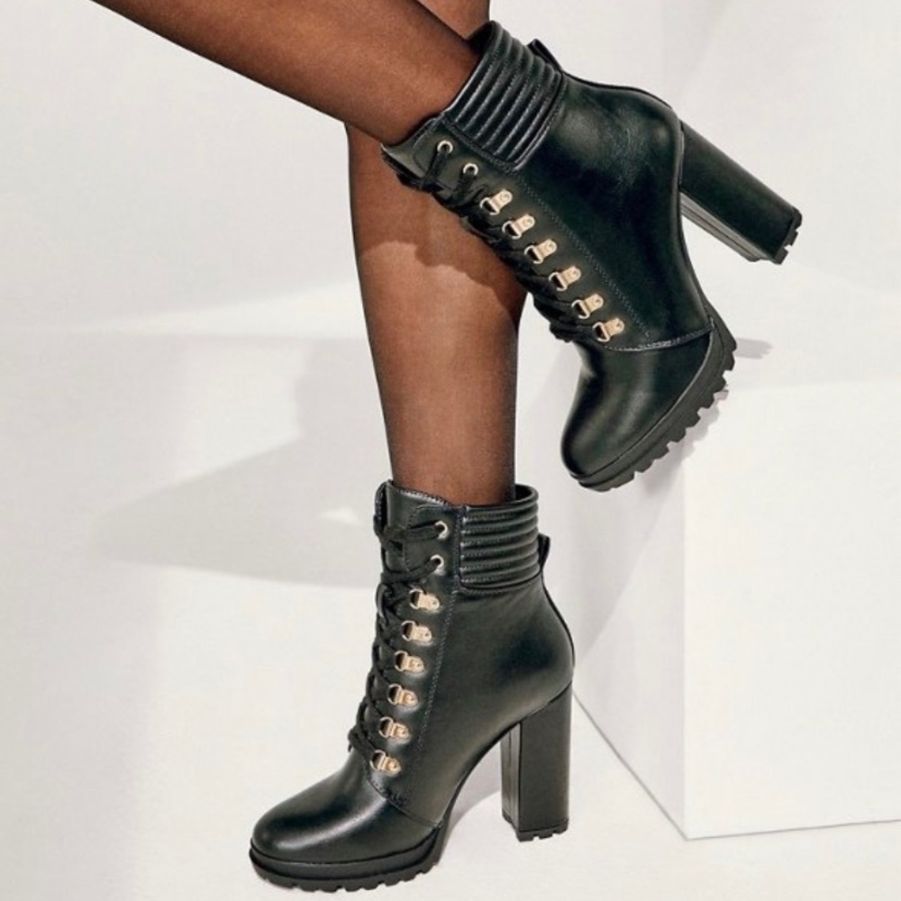 Shandee Lace-Up Bootie